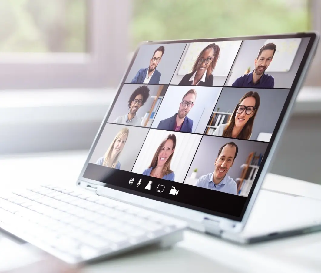 Online-Training per Videokonferenz